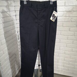 NWT Elbeco Response Men's Size 35 Navy Comfort Stretch Unhemmed Uniform Pants